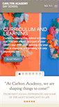 Mobile Screenshot of carltonacademy.com